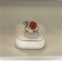 Anello Domar Donna in Oro Corallo ANOR-160-280